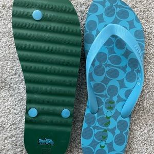 Coach Flip Flops